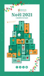 Infographie Calendrier de l'avent 2021